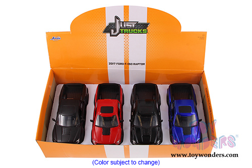 Jada Toys Just Trucks - Ford F-150 Raptor Pickup (2017, 1/24 scale diecast model car, Asstd.) 98586DP1