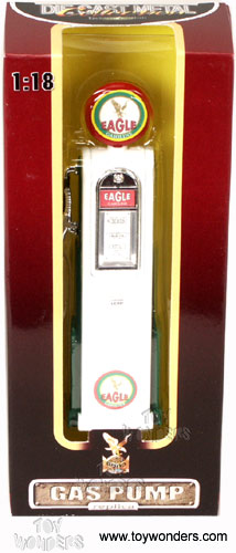 Yatming - Digital Gas Pump Eagle 1 (1:18, White) 98611