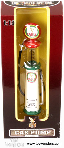 Yatming - Cylinder Gas Pump Eagle 2 (1:18, White) 98612