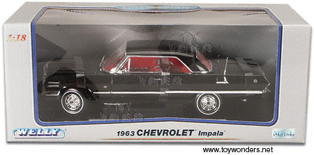 Chevrolet Impala (1963, 1:18, Black) 9865