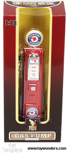 Yatming - Digital Gas Pump Pontiac Service (1:18, Red) 98661
