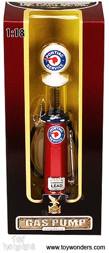 Yatming - Cylinder Gas Pump Pontiac (1:18, Red) 98662