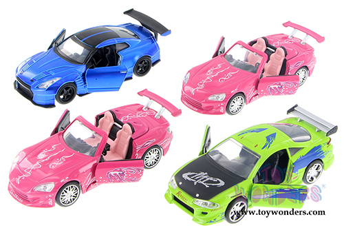 Jada Toys Fast & Furious - F8 Assortment "The Fate of the Furious" Movie (1/32 scale diecast model car, Asstd.) 98674DP1