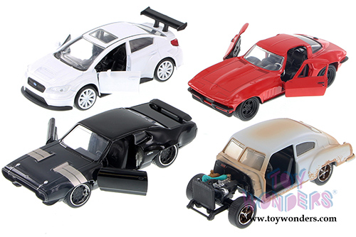 Jada Toys Fast & Furious - F8 Assortment "The Fate of the Furious" Movie (1/32 scale diecast model car, Asstd.) 98674DP3