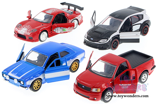 Jada Toys Fast & Furious - F8 Assortment "The Fate of the Furious" Movie (1/32 scale diecast model car, Asstd.) 98674DP4