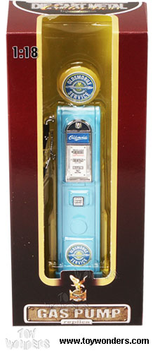 Yatming - Digital Gas Pump Oldsmobile Service (1:18, Blue) 98701