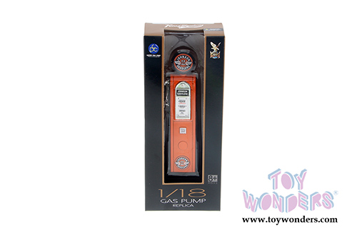 Lucky Road Signature - Digital Gas Pump Johnson Gasoline (1/18 scale diecast model, Orange) 98761
