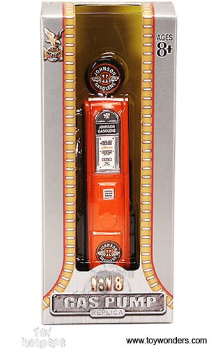 Yatming - Digital Gas Pump Johnson Gasolene (1:18, Orange) 98761