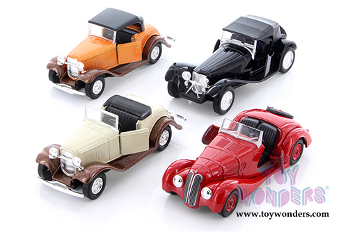 Welly - Old Timer Collection (1/34 - 1/39 scale diecast model car, Asstd.) 98870D