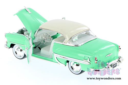 Jada Toys Showroom Floor - Chevy Bel Air Hardtop (1953, 1/24 scale diecast model car, Asstd.) 98885D