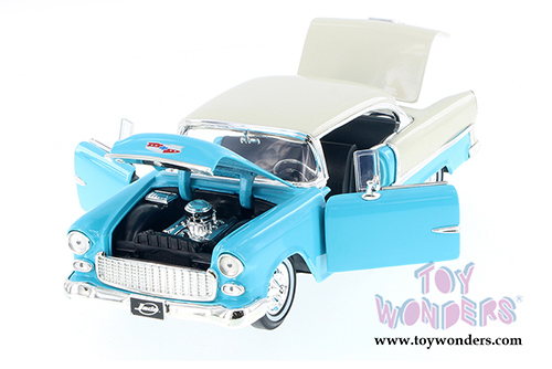 Jada Toys Showroom Floor - Chevy Bel Air Hard Top (1955, 1/24 scale diecast model car, Asstd.) 98888D