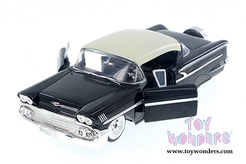 Jada Toys Showroom Floor - Chevy Impala Hardtop (1958, 1/24 scale diecast model car, Asstd.) 98897D