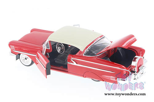 Jada Toys Showroom Floor - Chevy Impala Hardtop (1958, 1/24 scale diecast model car, Asstd.) 98897D