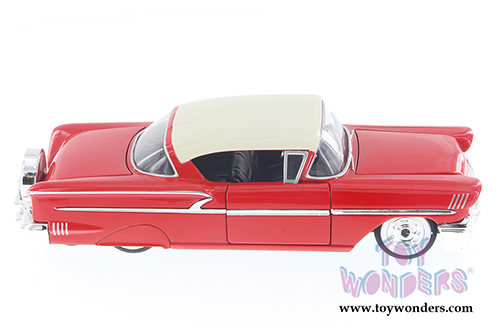Jada Toys Showroom Floor - Chevy Impala Hardtop (1958, 1/24 scale diecast model car, Asstd.) 98897D
