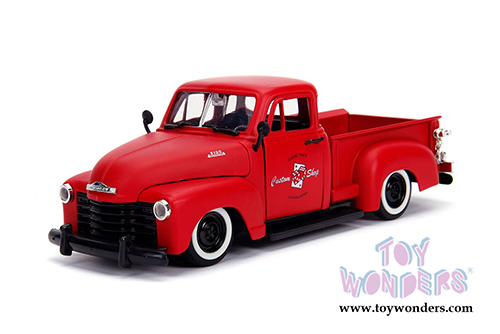 Jada Toys - Metals Die Cast Just Trucks | Chevrolet&reg; 3100 Pick Up "Custom Shop" (1953, 1/24 scale diecast model car, Asstd.) 99039DP1