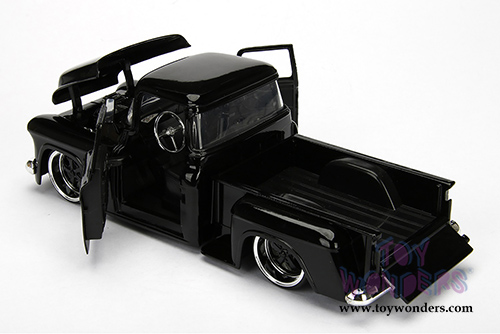 Jada Toys - Metals Die Cast Just Trucks | Chevy Stepside Pickup (1955, 1/24 scale diecast model car, Asstd.) 99040WA1