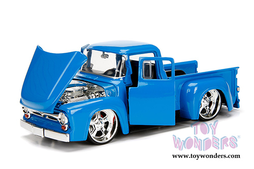 Jada Toys - Metals Die Cast Just Trucks | Ford F-100 Pickup (1956, 1/24 scale diecast model car, Asstd.) 99043WA1