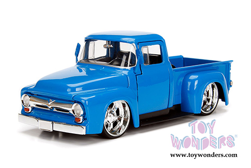 Jada Toys - Metals Die Cast Just Trucks | Ford F100 Pickup (1956, 1/24 scale diecast model car, Asstd.) 99045DP1