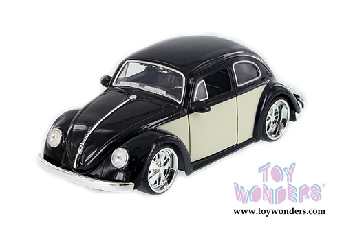 Jada Toys - Metals Die Cast Bigtime Kustoms | Volkswagen Beetle Hardtop (1959, 1/24 scale diecast model car, Asstd.) 99018WA1