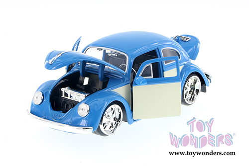 Jada Toys - Metals Die Cast Bigtime Kustoms | Volkswagen Beetle Hard Top (1959, 1/24 scale diecast model car, Asstd.) 99049DP1