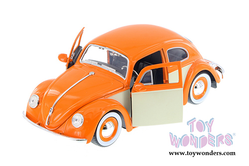 Jada Toys - Metals Die Cast | Bigtime Kustoms Volkswagen Beetle Hardtop (1959, 1/24 scale diecast model car, Asstd.) 99054D
