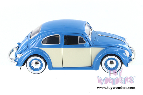 Jada Toys - Metals Die Cast | Bigtime Kustoms Volkswagen Beetle Hardtop (1959, 1/24 scale diecast model car, Asstd.) 99054D