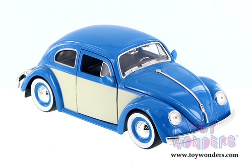 Jada Toys - Metals Die Cast | Bigtime Kustoms Volkswagen Beetle Hardtop (1959, 1/24 scale diecast model car, Asstd.) 99054D