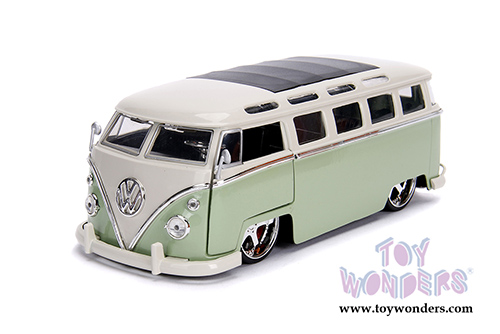 Jada Toys Bigtime Kustoms - Volkswagen Bus (1962, 1/24 scale diecast model car, Asstd.) 99055DP1
