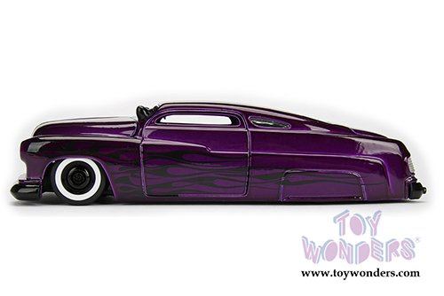 Jada Toys - Metals Die Cast Bigtime Kustoms | Mercury Hard Top (1951, 1/24 scale diecast model car, Asstd.) 99060WA1