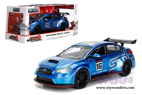 Jada Toys - Metals Die Cast | JDM Tuners&trade; Subaru WRX STI Widebody Hard Top (2016, 1/24, diecast model car, Asstd.) 99089WA1