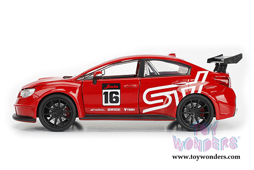 Jada Toys - Metals Die Cast | JDM Tuners&trade; Subaru WRX STI Widebody Hard Top (2016, 1/24, diecast model car, Asstd.) 99089WA1
