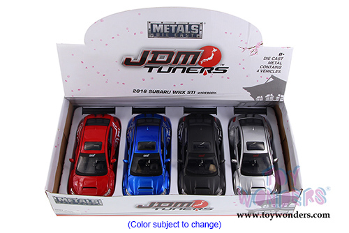 Jada Toys - Metals Die Cast | JDM Tuners&trade; Subaru WRX STI Wide Body Hardtop (2016, 1/24, diecast model car, Asstd.) 99093DP1