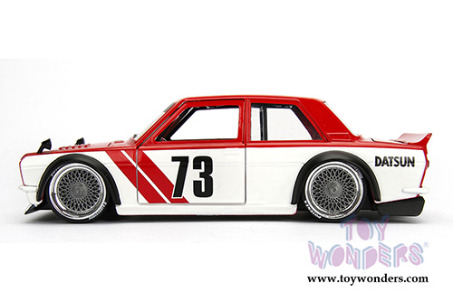 Jada Toys - Metals Die Cast | JDM Tuners&trade; Datsun 510 Widebody #73 (1973, 1/24, diecast model car, Asstd.) 99094WA1