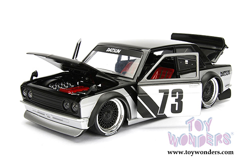 Jada Toys - Metals Die Cast | JDM Tuners&trade; Datsun 510 Widebody #73 (1973, 1/24, diecast model car, Asstd.) 99094WA1