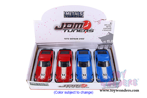 Jada Toys - Metals Die Cast | JDM Tuners&trade; Datsun 240Z Hardtop (1972, 1/24, diecast model car, Asstd.) 99102DP1