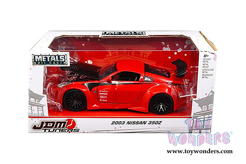 Jada Toys - Metals Die Cast | JDM Tuners&trade; Nissan 350Z Hardtop (2003, 1/24, diecast model car, Asstd.) 99110WA1