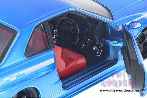 Jada Toys - Metals Die Cast | JDM Tuners&trade; Nissan Skyline GT-R Hardtop (2002, 1/24, diecast model car, Asstd.) 99113WA1