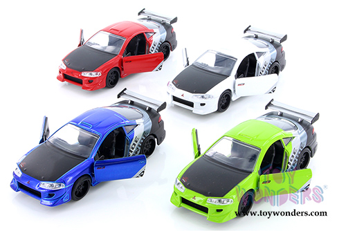 Jada Toys - Metals Die Cast | JDM Tuners&trade; Mitsubishi Eclipse Hardtop (1995, 1/32, diecast model car, Asstd.) 99126WA1