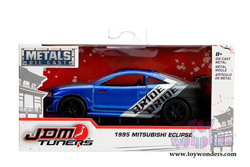 Jada Toys - Metals Die Cast | JDM Tuners&trade; Mitsubishi Eclipse Hardtop (1995, 1/32, diecast model car, Asstd.) 99126WA1