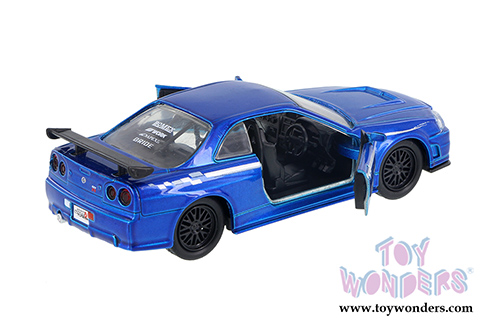 Jada Toys - Metals Die Cast | JDM Tuners&trade; Nissan Skyline GT-R Hardtop (2002, 1/32, diecast model car, Asstd.) 99136WA1