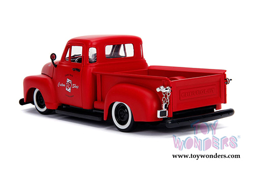 Jada Toys - Metals Die Cast Just Trucks | Chevrolet&reg; 3100 Pickup "Custom Shop" (1953, 1/24 scale diecast model car, Primer Red) 99178