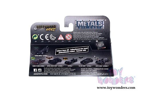 Jada Toys - Metals Die Cast | Justice League™ Batmobile (1/32, diecast model car, Dark Grey) 99230