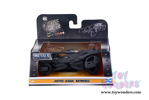 Jada Toys - Metals Die Cast | Justice League™ Batmobile (1/32, diecast model car, Dark Grey) 99230
