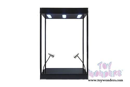 Large LED Lighted Display Case (Black) 9926MBK