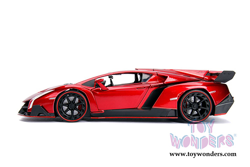 Jada Toys - Metals Die Cast | Hyper-Spec Lamborghini Veneno Hardtop (2017, 1/24, diecast model car, Asstd.) 99325WA1
