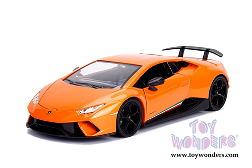 Jada Toys - Metals Die Cast | Hyper-Spec Lamborghini Huracán Performante Hardtop (2017, 1/24, diecast model car, Asstd.) 99355WA1
