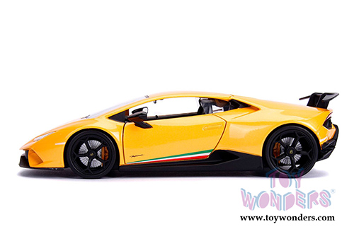 Jada Toys - Metals Die Cast | Hyper-Spec Lamborghini Huracán Performante Hardtop (2017, 1/24, diecast model car, Asstd.) 99355WA1
