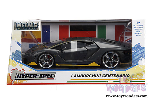 Jada Toys - Metals Die Cast | Hyper-Spec Lamborghini Centenario Hard Top (2017, 1/24, diecast model car, Asstd.) 99360WA1