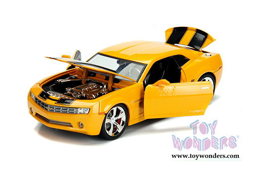 Jada Toys - Metals Die Cast | TRANSFORMERS 5 Chevy Camaro Concept Bumblebee&reg; (2006, 1/24, diecast model car, Yellow w/Black) 99382