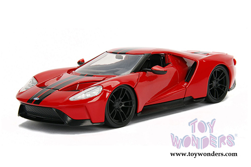 Jada Toys - Metals Die Cast | Bigtime Muscle Ford GT Hardtop (2017, 1/24, diecast model car, Asstd.) 99392DP1